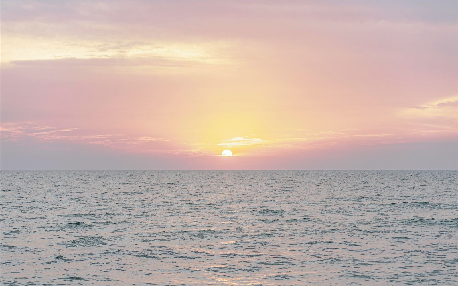 Soft sunrise over a calm sea, symbolising a fresh start and lifestyle reset